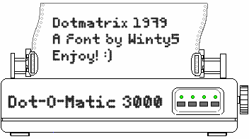 5 Dotmatrix 1979
