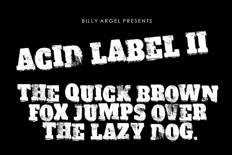 Acid Label II