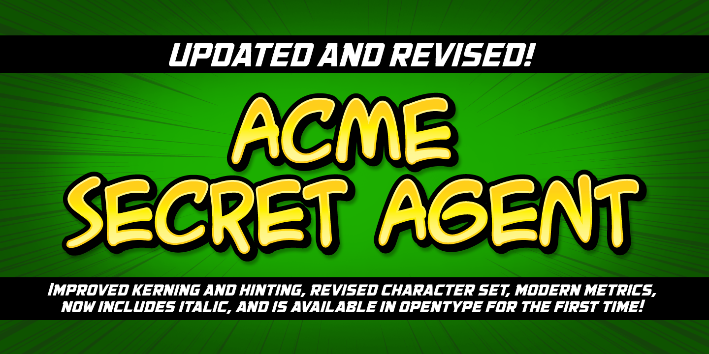 Acme Secret Agent Bb