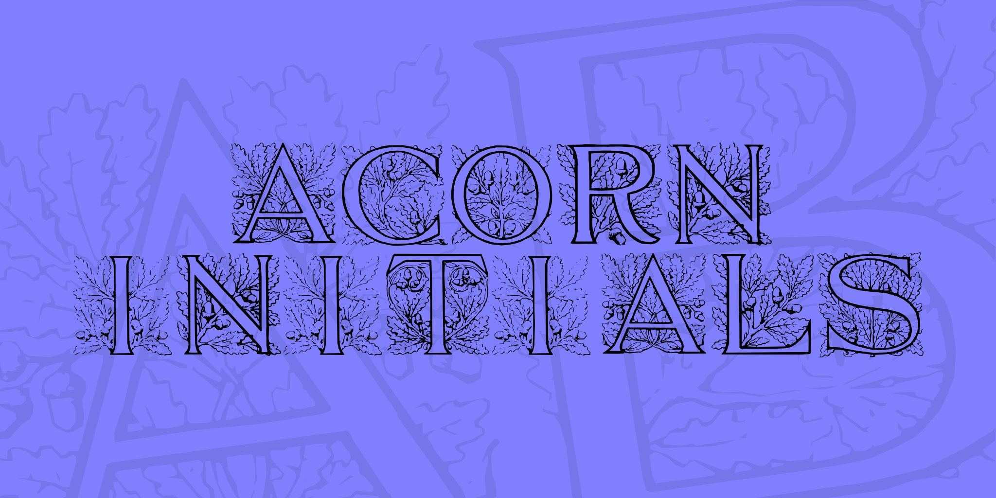 Acorn Initials