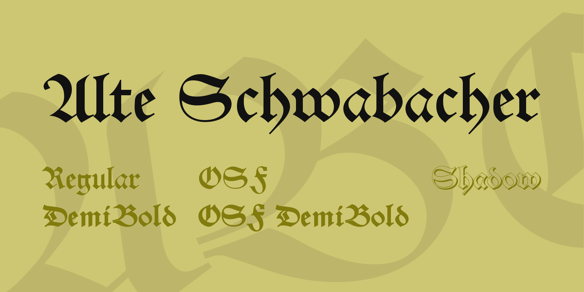 Alte Schwabacher