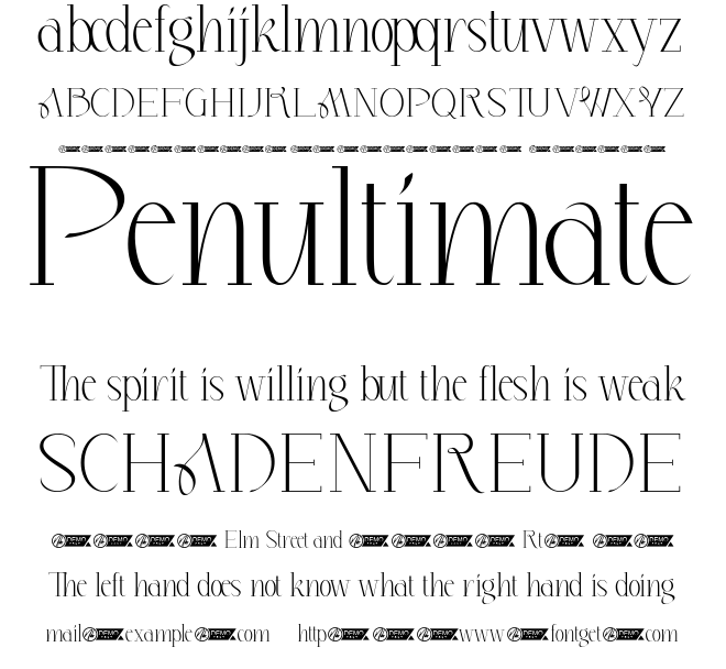 Amanda Roies Font