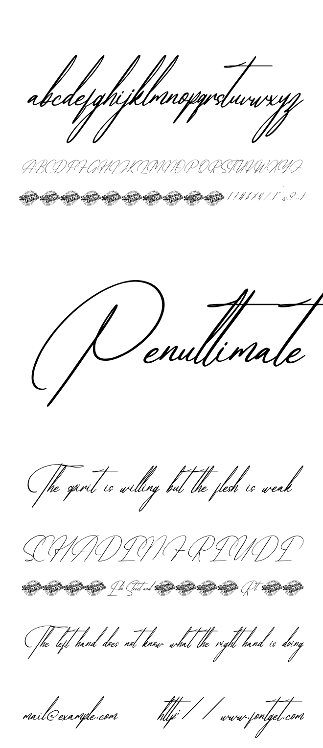 Amfenthari Font