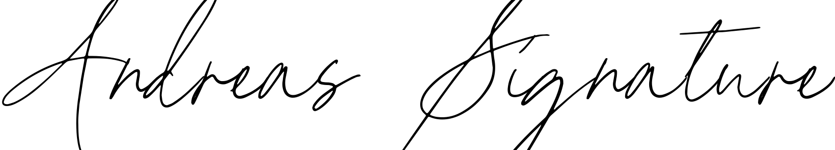 Andreas Signature