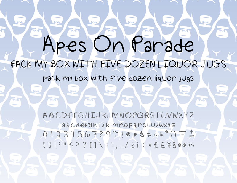 Apes On Parade