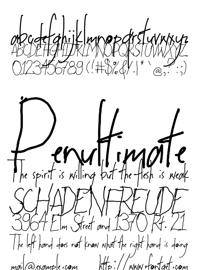 Arkinthor Hands Font