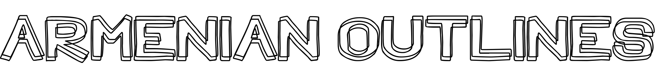 Armenian Outlines