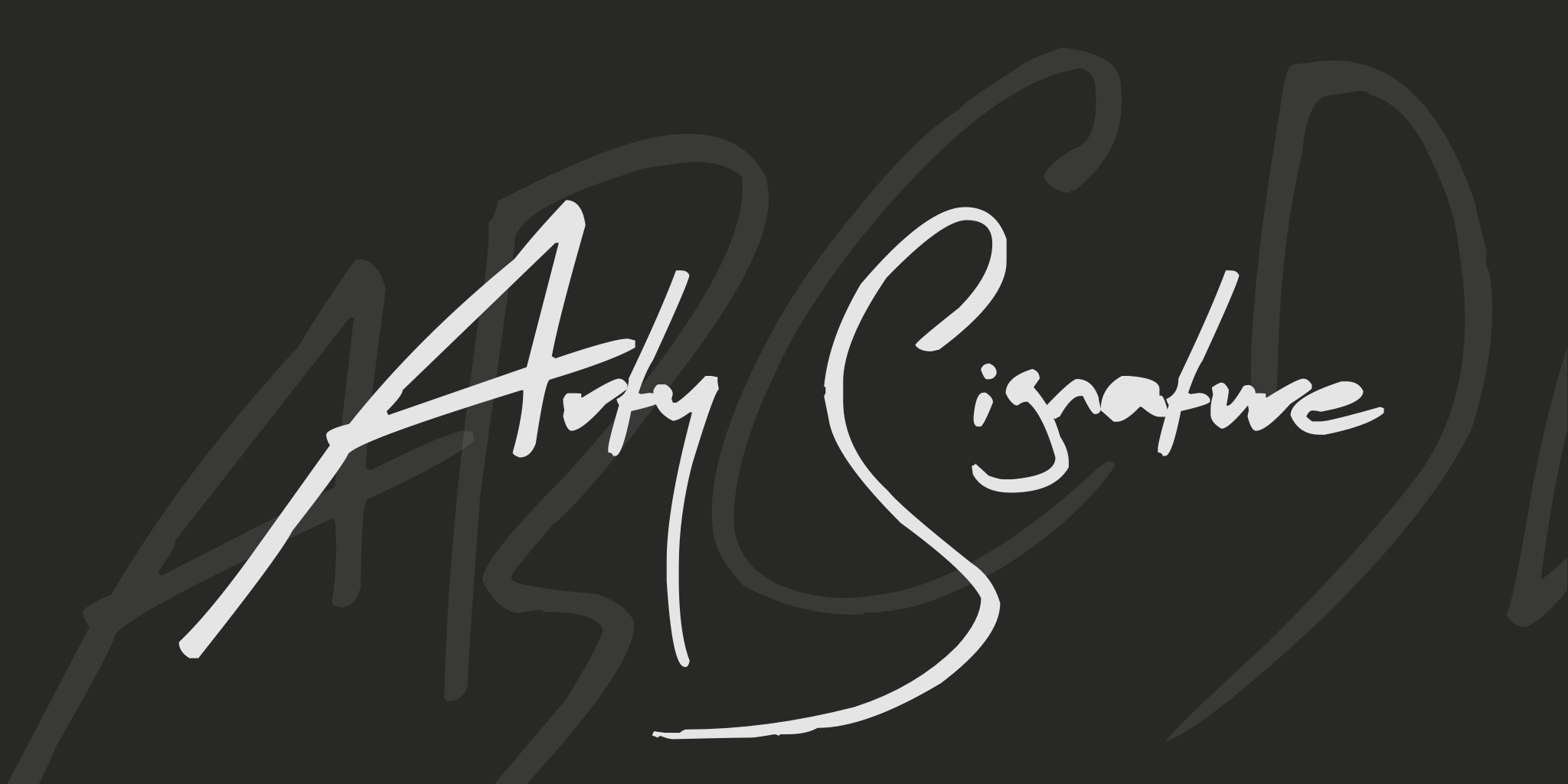 Arty Signature