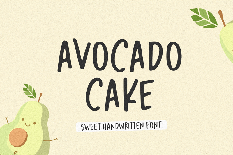 Avocado Cake