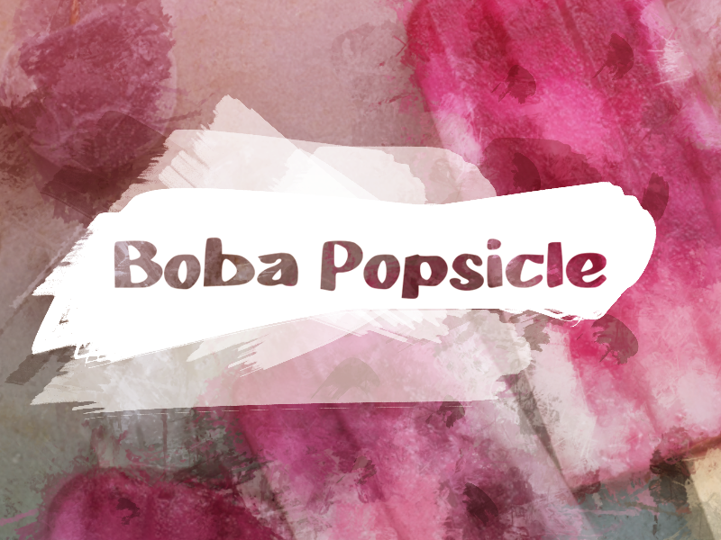 b Boba Popsicle