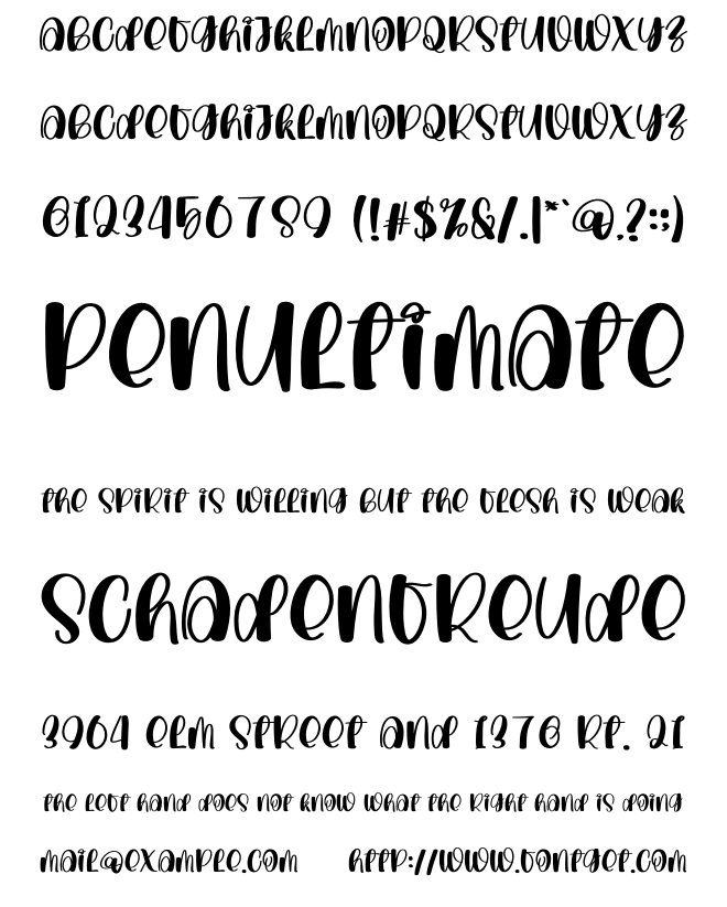 Baby Love Font