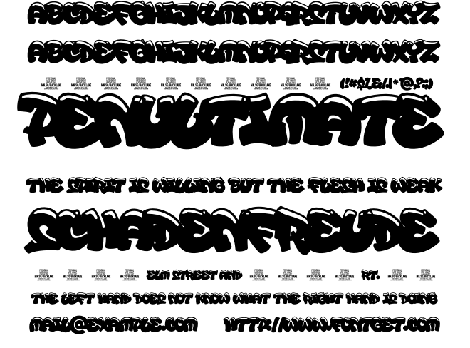 Backlane Font