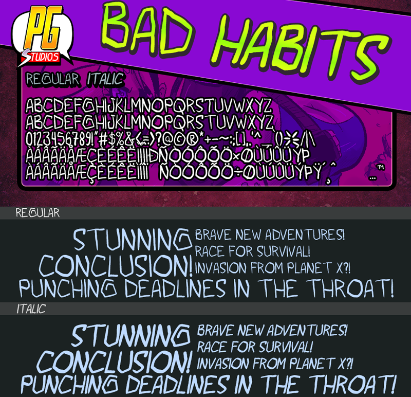 Bad Habits PG