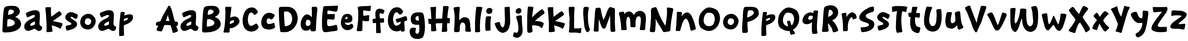 Baksoap