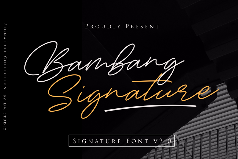 Bambang Signature
