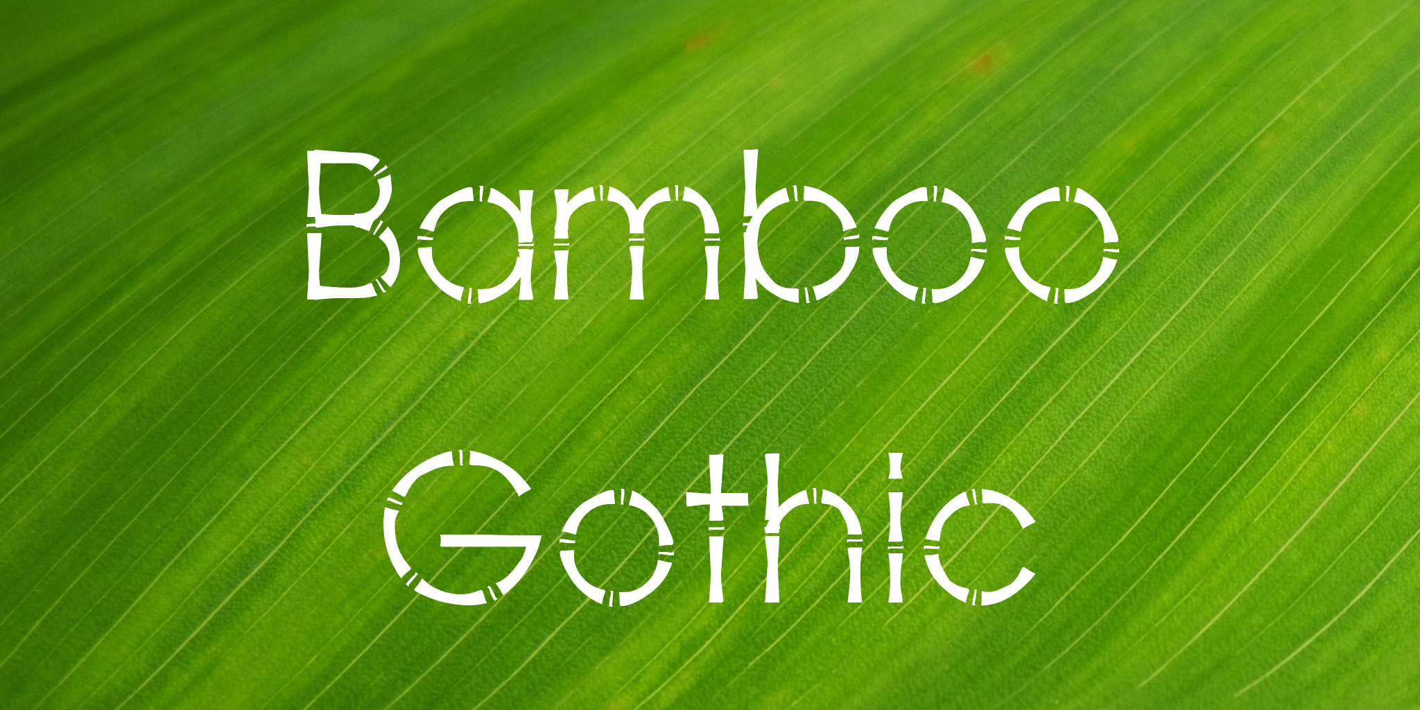 Bamboo Gothic