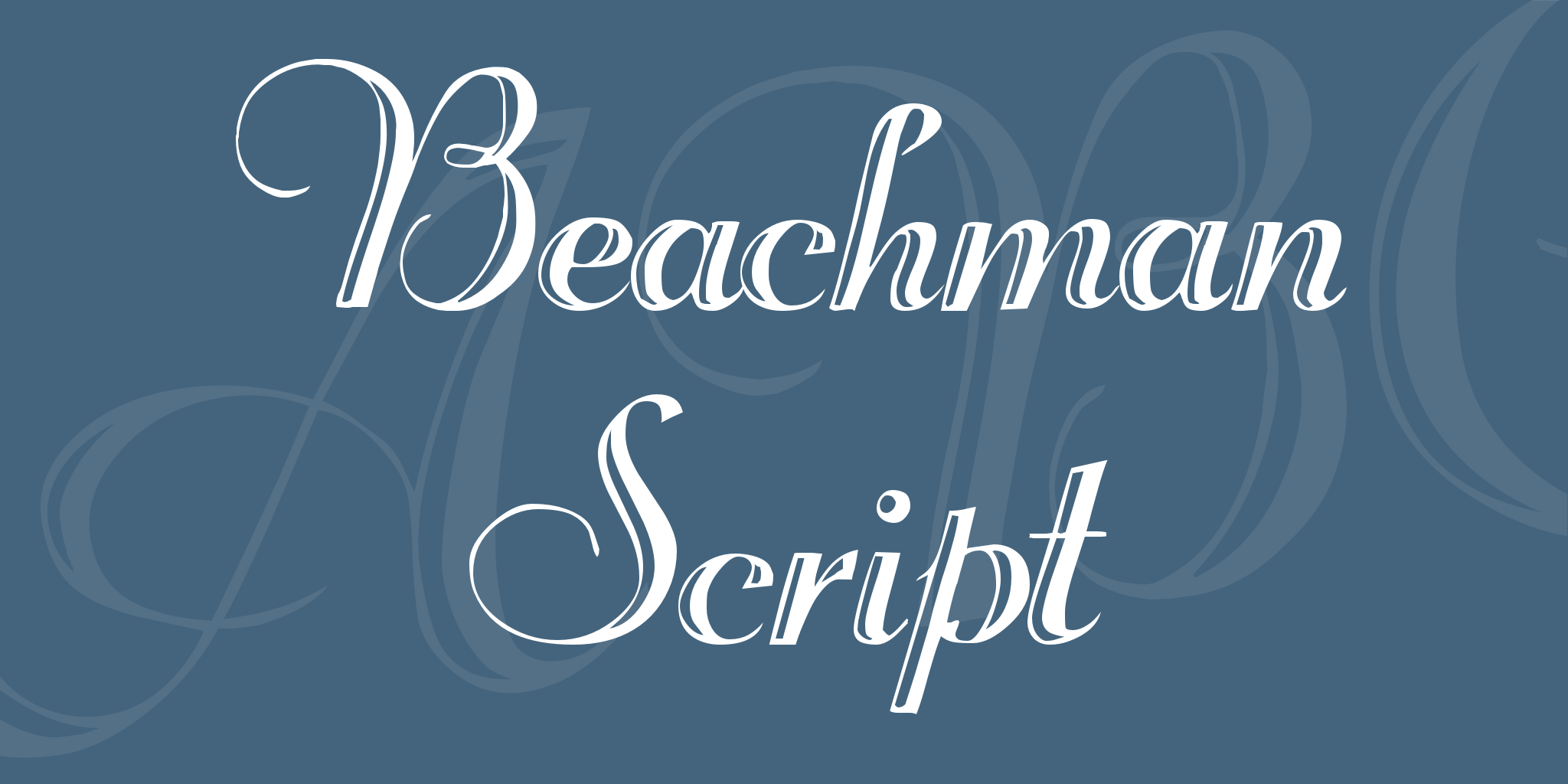 Beachman Script