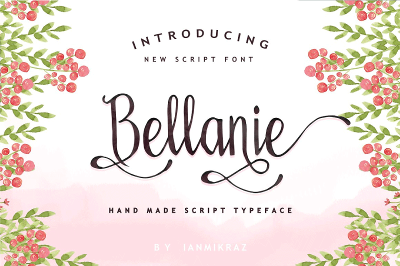 Bellanie Script