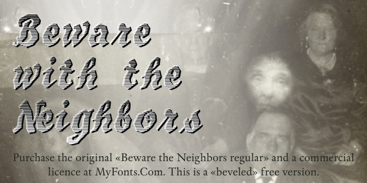 Beware The Neighboors Shadow
