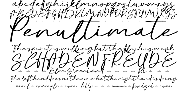 Birthday Wishes Font