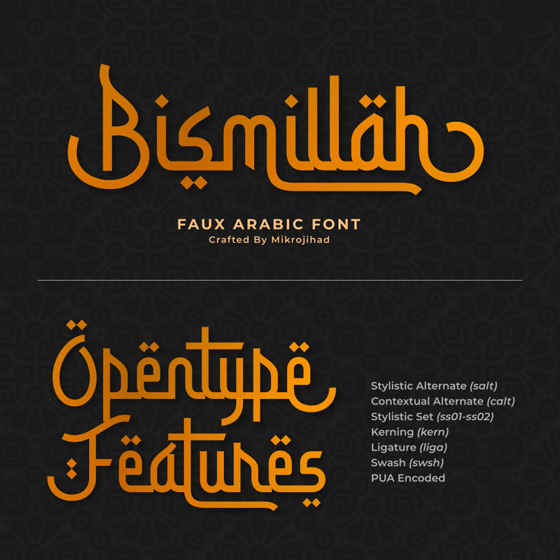 Bismillah Script