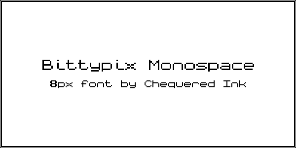 Bittypix Monospace