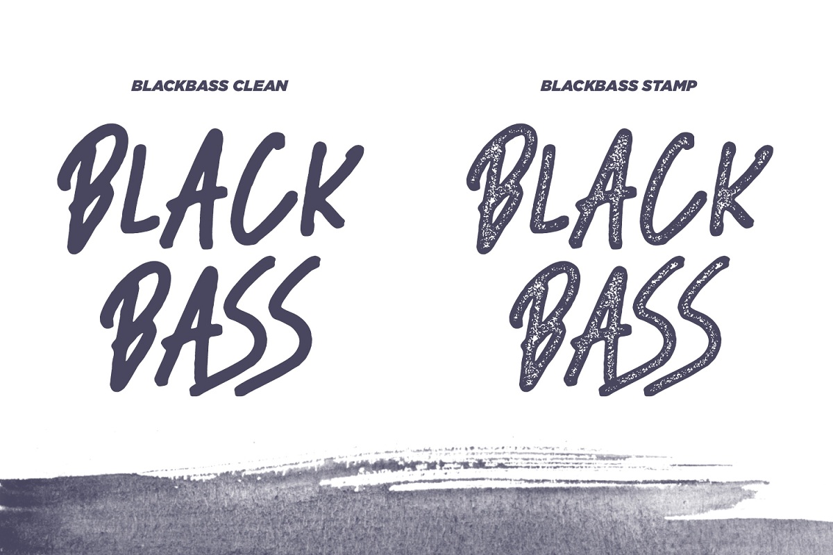 Black Bass Font