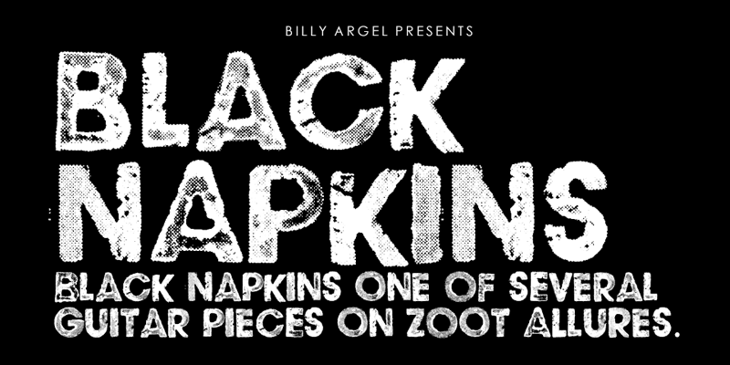 Black Napkins