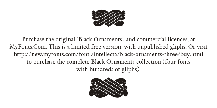 Black Ornaments