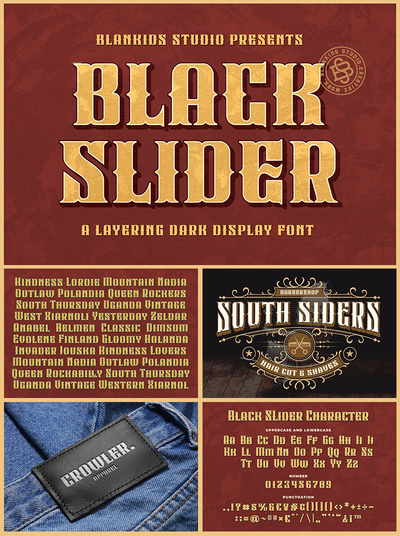 Black Slider