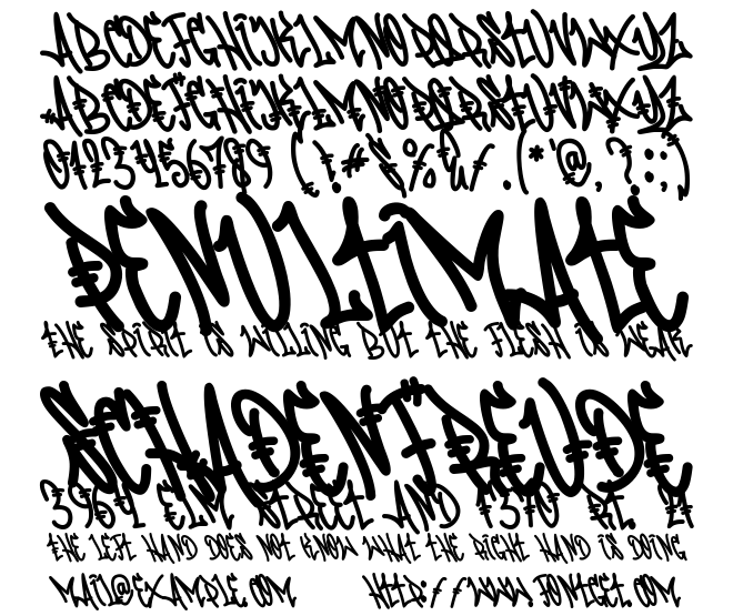 Blazing Monstro Font