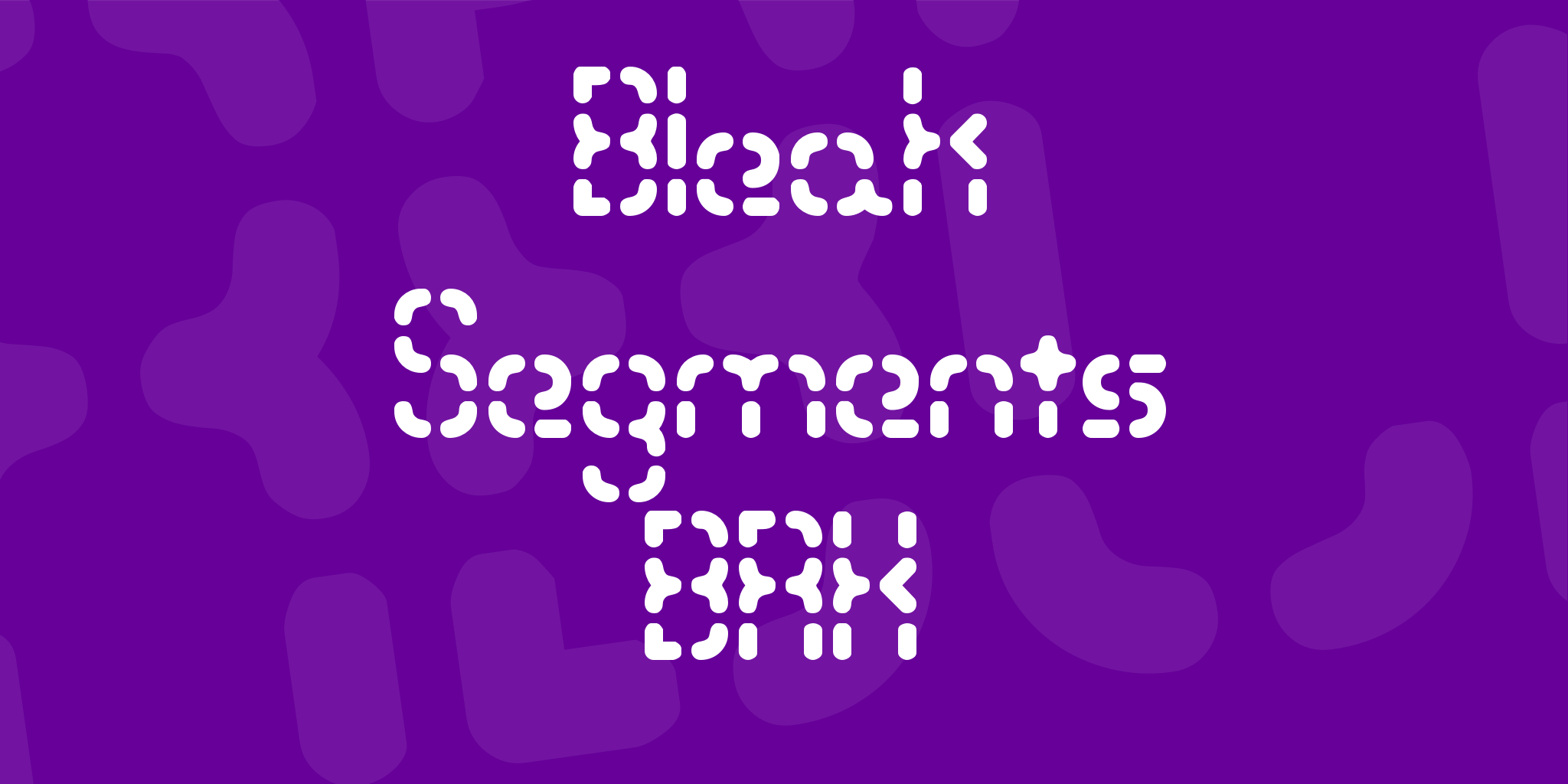 Bleak Segments Brk