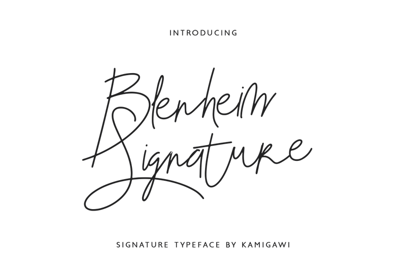 Blenheim Signature
