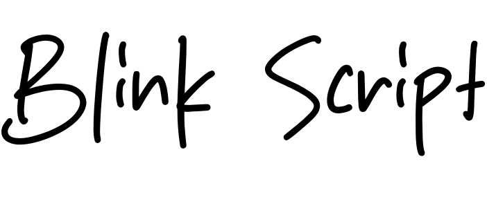 Blink Script