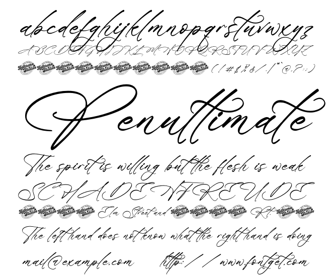 Blissfuly Magnotia Font