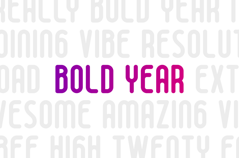 Bold Year