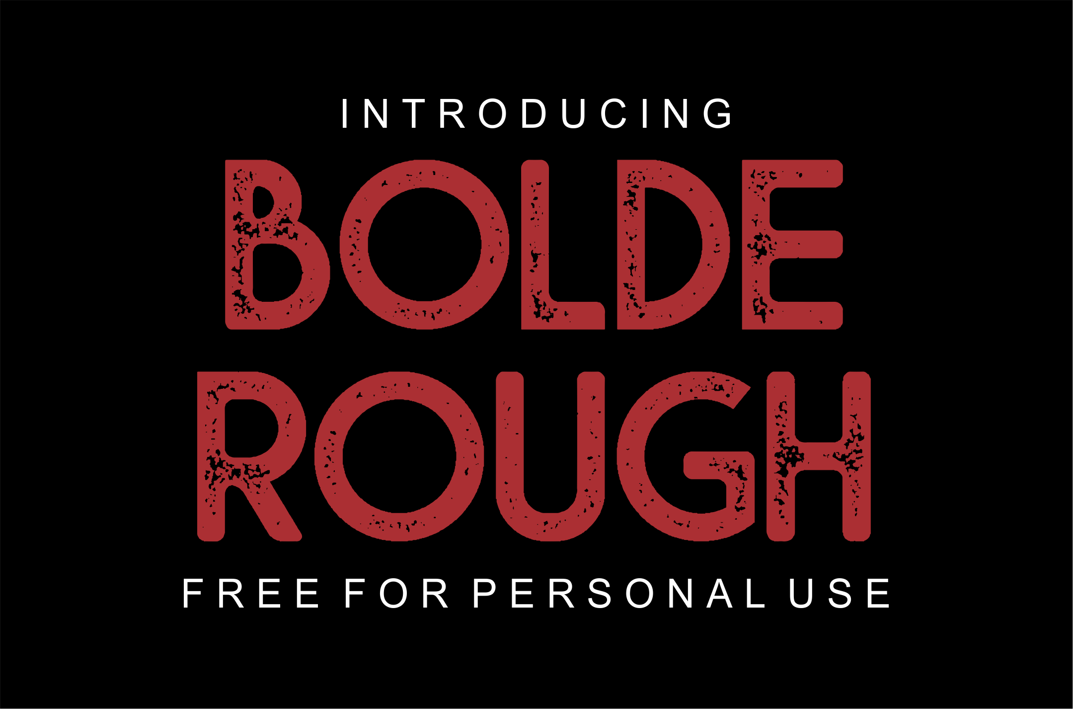 Bolde Rough