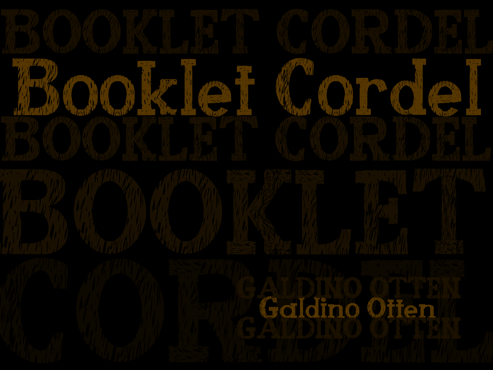 Booklet Cordel