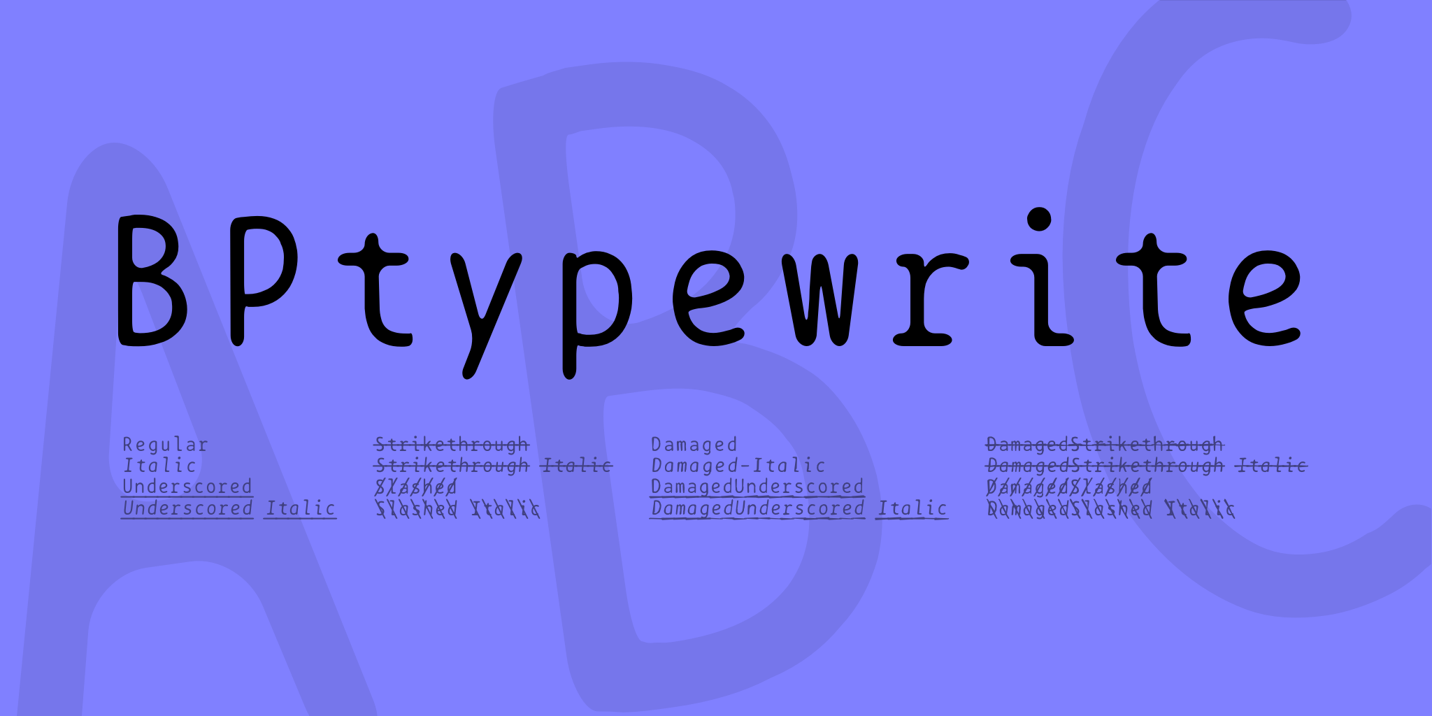 Bp Typewrite