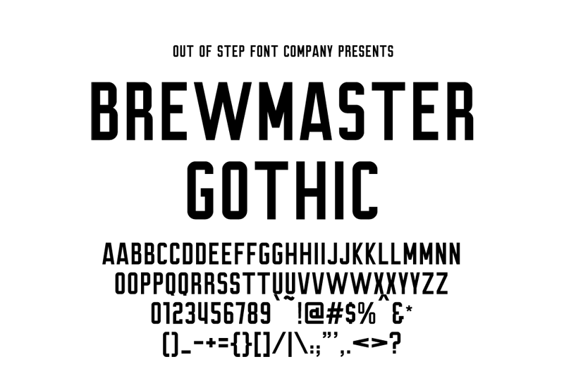 Brewmaster Gothic