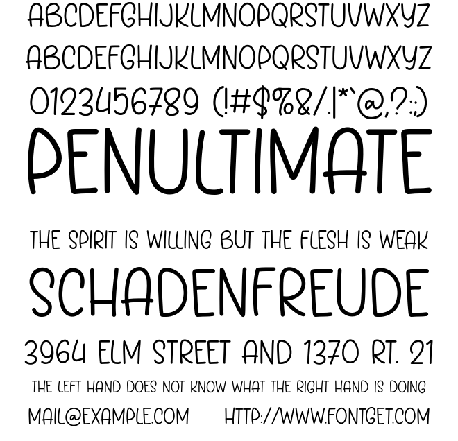 Bright One Font