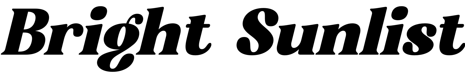 Bright Sunlist