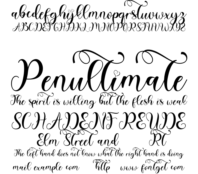 Brigitha Valentine Font