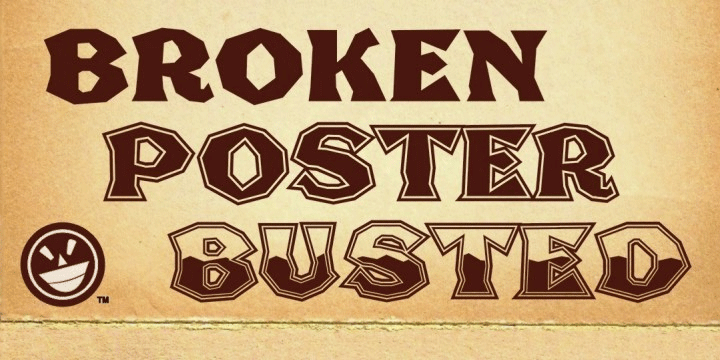 Broken Poster