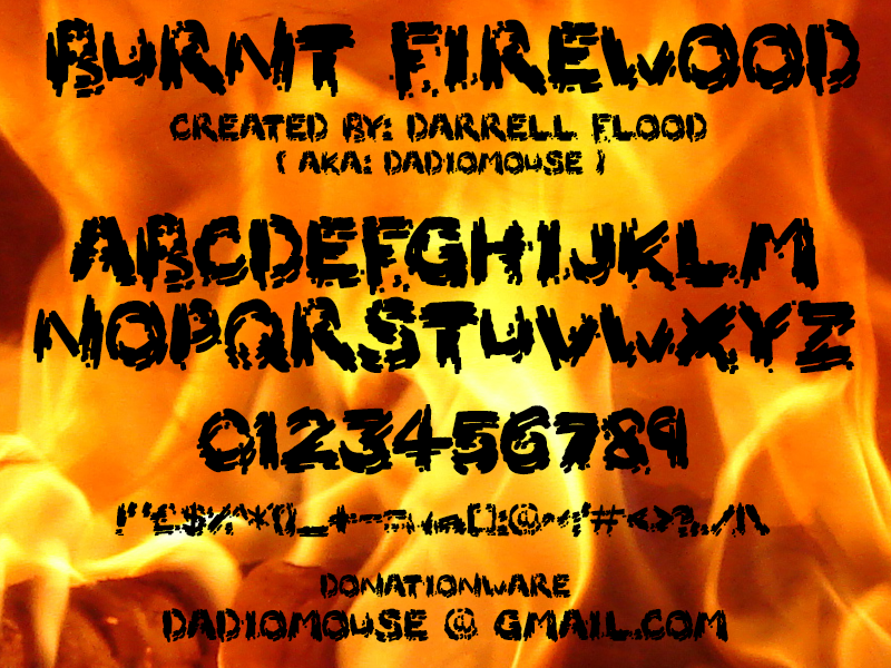 Burnt Firewood