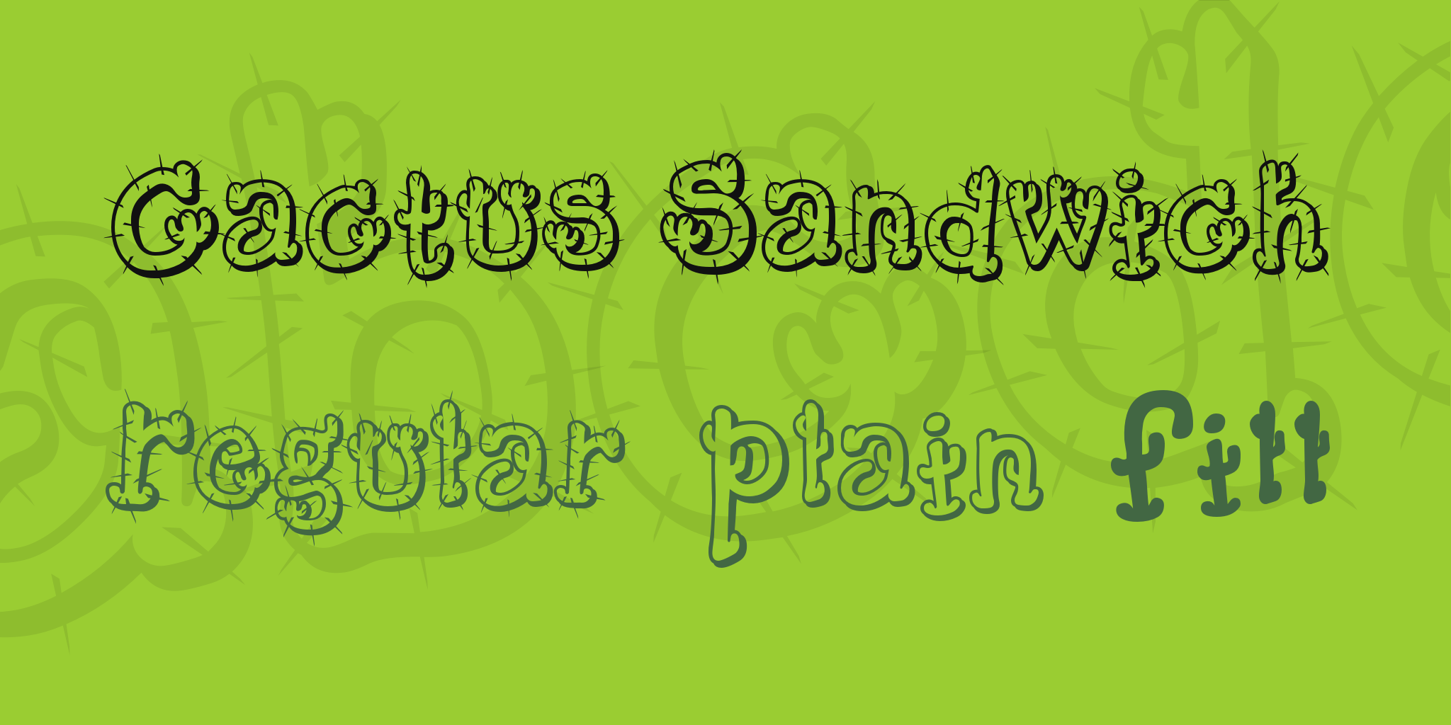 Cactus Sandwich