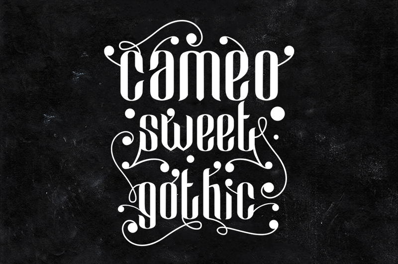 Cameo Sweet Gothic