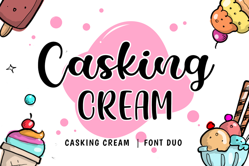 Casking Cream Script