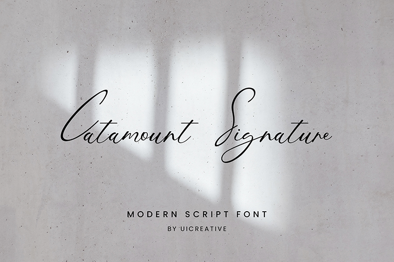 Catamount Signature
