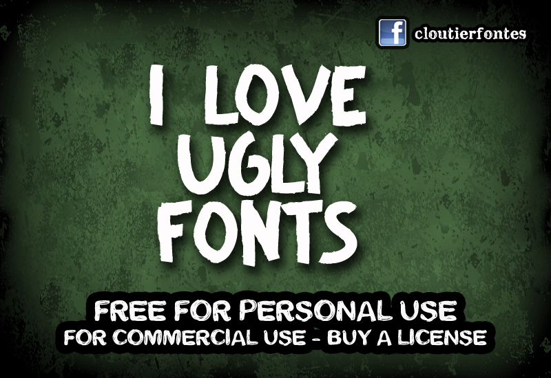 Cf I Love Ugly Fonts